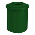 42 Gallon Classic Round | Flat Lid with 11.5" hole - Assembly - Blue - Anchorline Supply