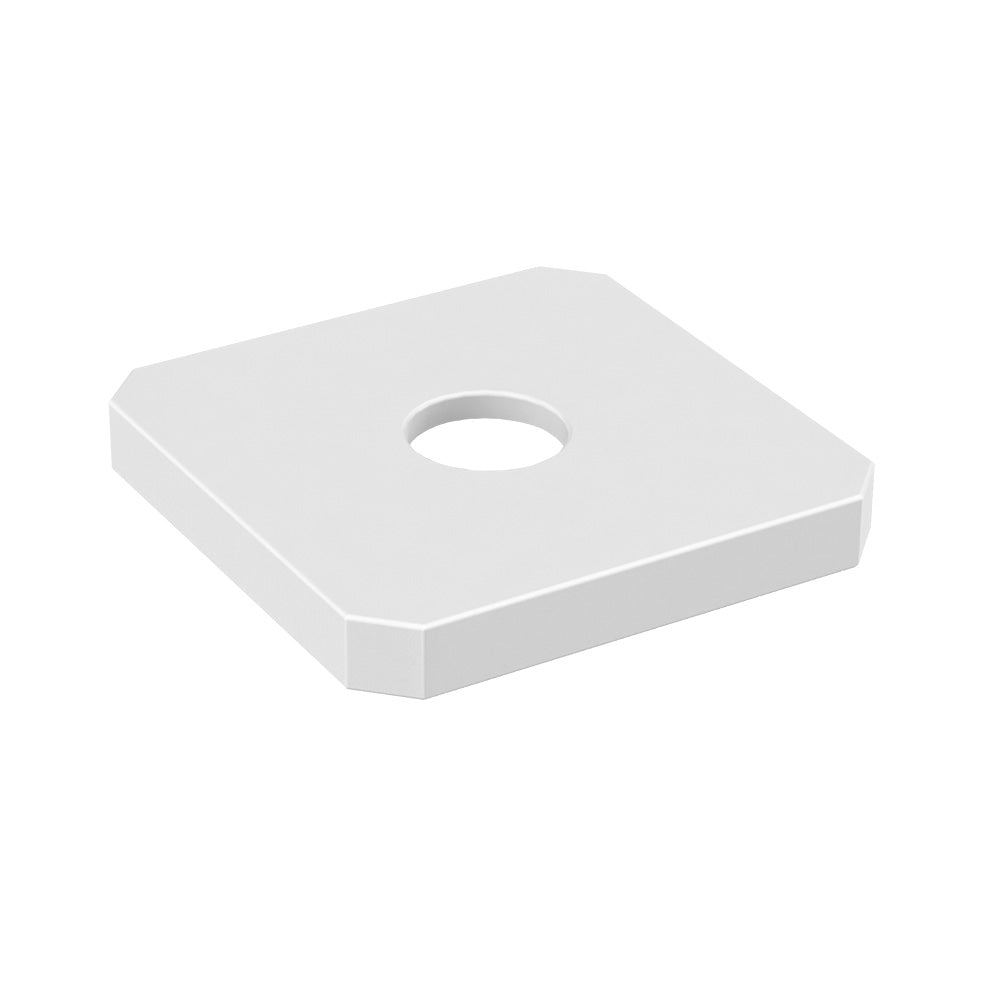 5" Recycle Lid (fits 22 gallon square) - Brown - Anchorline Supply