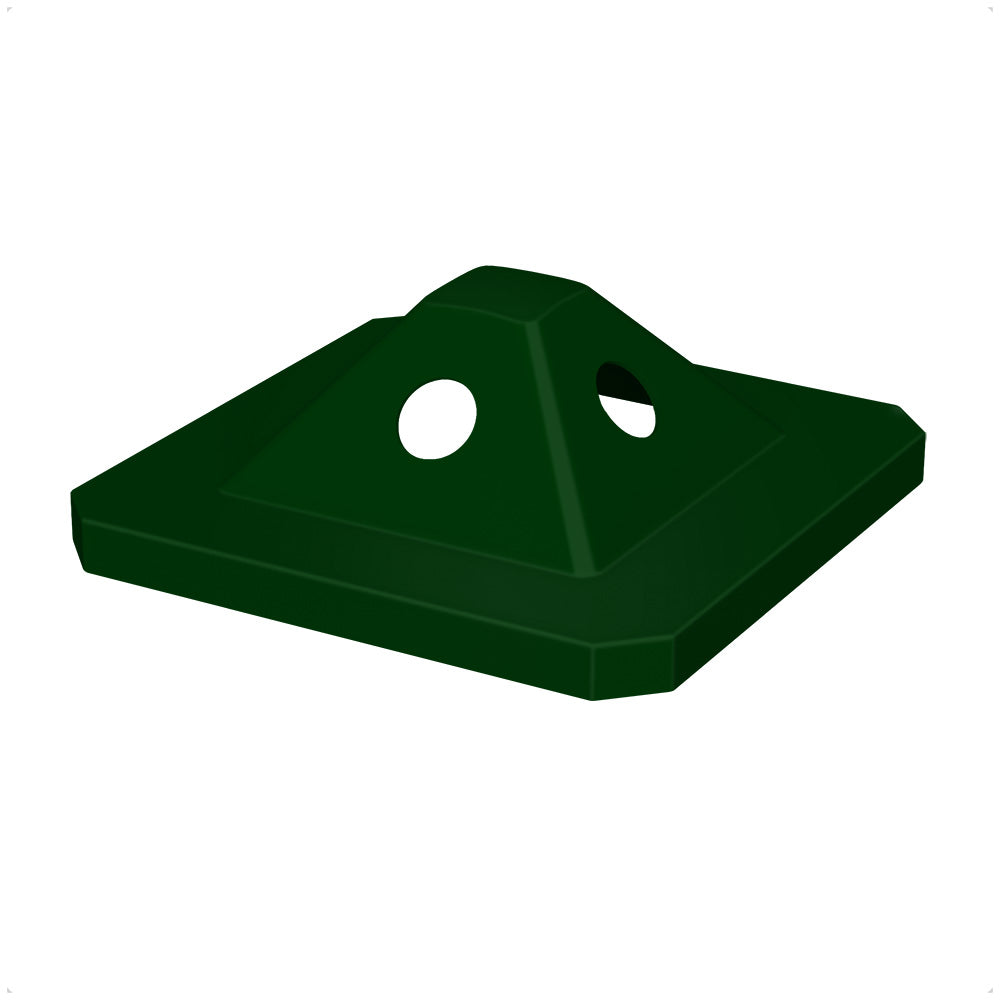 Pyramid Top Lid (fits 52 gallon square) - Brown Granite - Anchorline Supply
