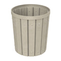 42 Gallon Round Signature Receptacle - Blue - Anchorline Supply