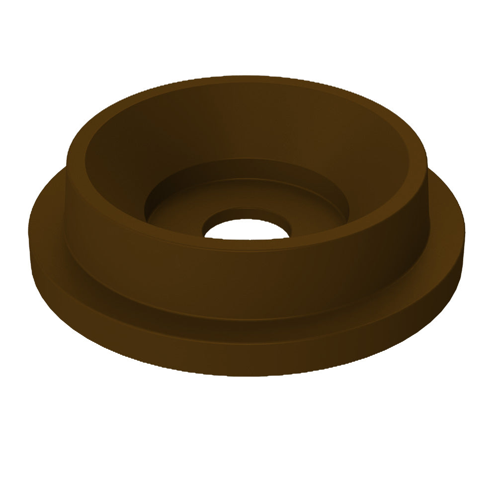Funnel Top with 5" Hole (fits 42 & 55 gallon round) - Green Granite - Anchorline Supply
