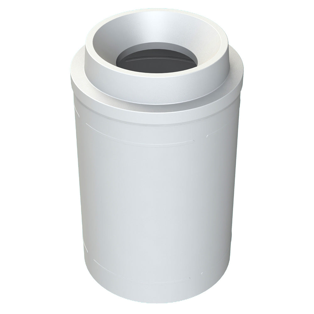 55 Gallon Classic Round | Funnel with 11.5"Hole Lid - Assembly - Orange - Anchorline Supply