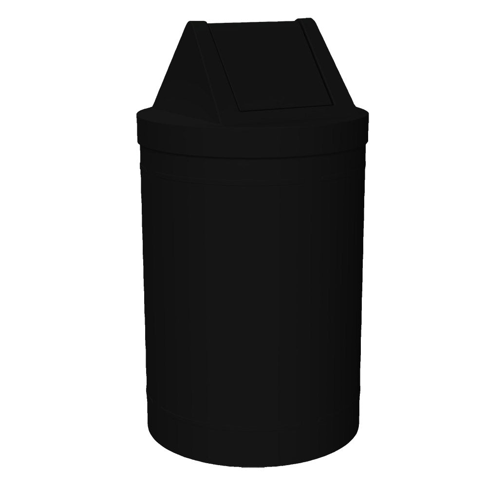 55 Gallon Classic Round | Swing Top - Assembly - Green Granite - Anchorline Supply