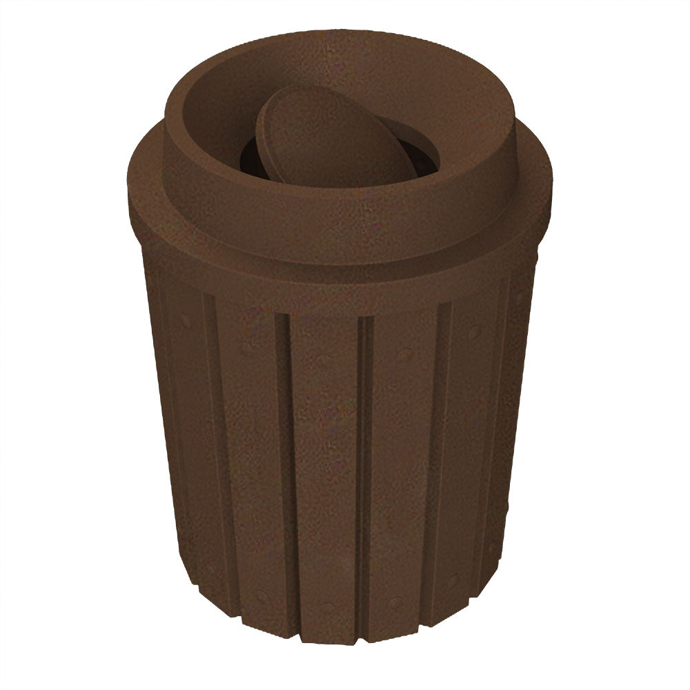 42 Gallon Signature Round | Funnel Top with Bug Barrier - Assembly - Blue - Anchorline Supply