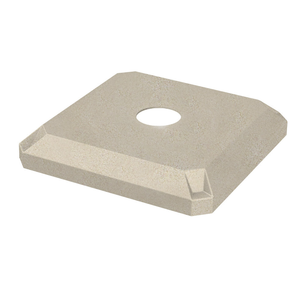 5" Recycle Lid (fits 32 gallon square) - Light Granite - Anchorline Supply